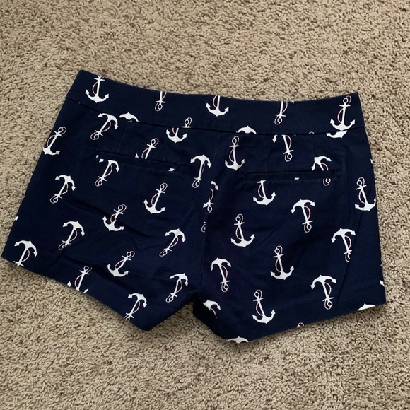J CREW FACTORY NAVY ANCHOR CHINO 3” INSEAM SIZE 00 - Picture 3 of 7